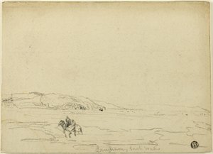 Langham, Jižní Wales od David Cox the elder