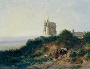 "Cesta ke mlýnu", 1849