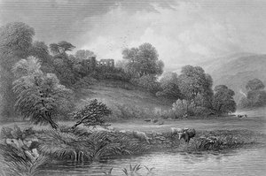 Hrad Norham, 1876