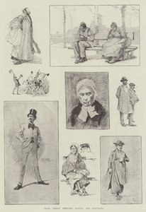 Paris Street Sketches během voleb