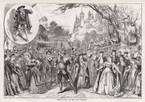 "Princezna Ida" v divadle Savoy (rytina) od David Henry Friston