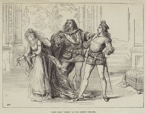 Scéna z filmu Hinko v divadle Queens od David Henry Friston