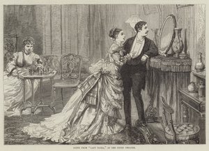 Scéna z Lady Flora, ve Dvorním divadle