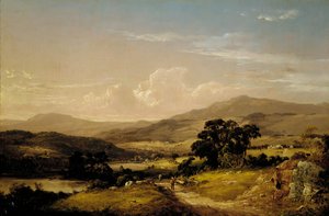Poblíž jezera Squam, New Hampshire, 1856. od David Johnson