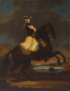 Karel XII., král švédský od David Klöcker Ehrenstrahl