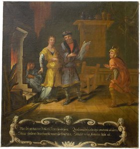 Disasagan "Als Disas Sprache geblasen wurde [...]" od David Klöcker Ehrenstrahl