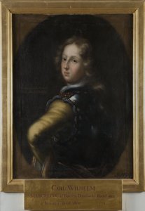 Karel Vilém, 1679-1738, bádensko-durlašský markrabě od David Klöcker Ehrenstrahl