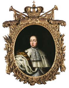 Švédský král Karel XI. od David Klöcker Ehrenstrahl