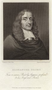 Alexander Brome - anglický básník (1620 1666) od David Loggan