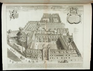 „Collegium Christi“, Pohled na Christ’s College Cambridge, 1690