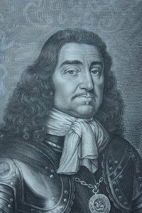 Generál Monck na rytině Davida Loggana, 1661, National Portrait Gallery, Londýn od David Loggan