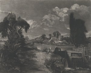 Zámek na Stour, 1830. od David Lucas