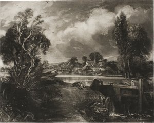 Zámek na řece Stour, Suffolk od David Lucas