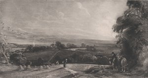 Podzimní západ slunce, 1830.