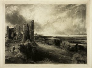 Hrad Hadleigh poblíž Nore od David Lucas