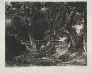 Různé náměty krajiny, charakteristika anglické scenérie z obrázků..., 1830. od David Lucas