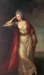 Margaret Kemble, manželka generála Honza. Thomas Gage, 1775