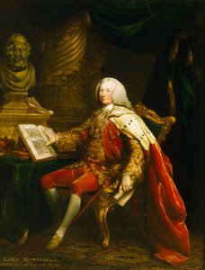 Portrét Williama Murraye, 1. hraběte z Mansfieldu, c1770