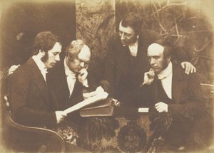 Dumbarton Presbytery, 29. března 1845. Tvůrci: David Octavius Hill, Robert Adamson, Hill & Adamson. od Hill and Adamson