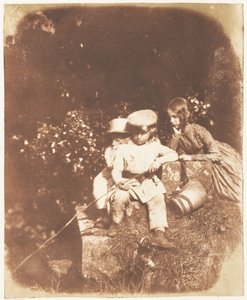 Finlay Children, 1843-47. Tvůrci: David Octavius Hill, Robert Adamson, Hill & Adamson.