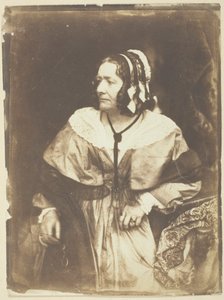 Paní Anna Brownell Jameson, 1844. Tvůrci: David Octavius Hill, Robert Adamson, Hill & Adamson. od Hill and Adamson