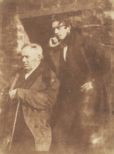 Rev. Miller a jeho syn Rev. Samuel Miller, 1843-47. Tvůrci: David Octavius Hill, Robert Adamson, Hill & Adamson. od Hill and Adamson