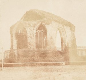 St. Andrews. Kaple Blackfriarů, 1843-47. Tvůrci: David Octavius Hill, Robert Adamson, Hill & Adamson. od Hill and Adamson