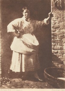 Rybářka z Newhavenu, 1844 (foto) od David Octavius Hill