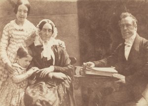 Rev Ebenezer Miller s rodinou