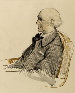 Stewart Carmichael, 20. století (lavírovaná kresba) od David Prophet Ramsay