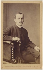 [Neznámý muž s knírem, sedící] od David Rees and Brother and Son