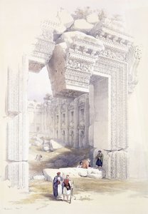 Baalbec, 7. května 1839, asi 1842-1849 od David Roberts