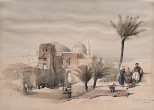 Kostel Božího hrobu, Jeruzalém, 1839. od David Roberts