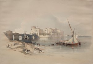 Citadela Sidon, 1839. od David Roberts