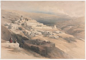 Klášter Terra-Santa, Nazareth od David Roberts