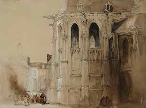 Dieppe, 1828 od David Roberts