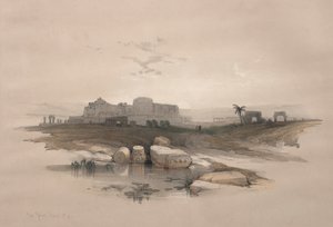 Eleutheropolis nebo moderní Bejt-Džibrin od David Roberts
