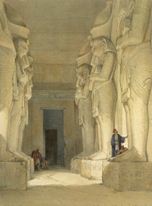 Vykopaný chrám Gysha, Núbie, z Egypta a Núbie, sv.1