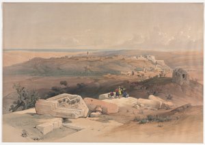 Gaza, 1839. od David Roberts