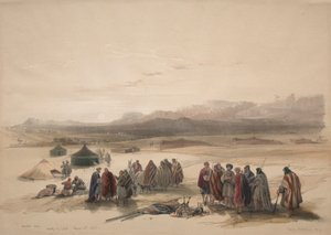 Mont Ser Wadi El Shar od David Roberts