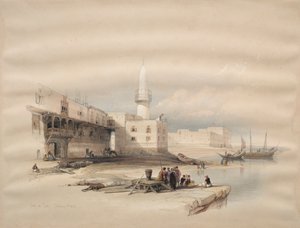 Nábřeží v Suezu, 1839. od David Roberts