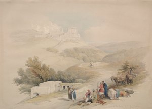 Ruiny kostela svatého Jana Sabaste, 1839. od David Roberts