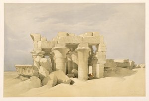 Chrám Sobeka a Haroeris v Kom Ombo, z 