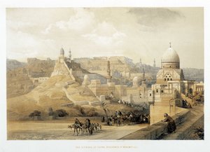 Citadela v Káhiře, Palác Mehemeta Aliho ve „Svaté zemi“, Londýn 1849. od David Roberts