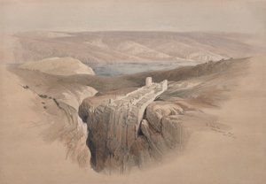 Mrtvé moře při pohledu na Moab od David Roberts