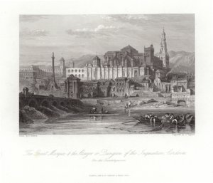 Velká mešita a Alcazar od David Roberts