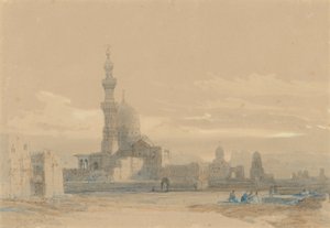 Hrobky chalífů, Káhira od David Roberts