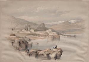 Tiberias, ze zdí, bezpečí na dálku od David Roberts