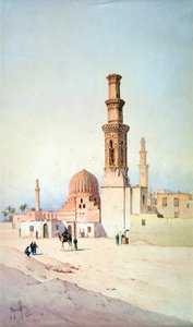Tomb of the Califes, Káhira, c1907 od David Roberts