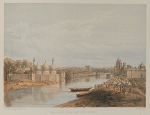 Pohled ze Železného mostu, Lucknow